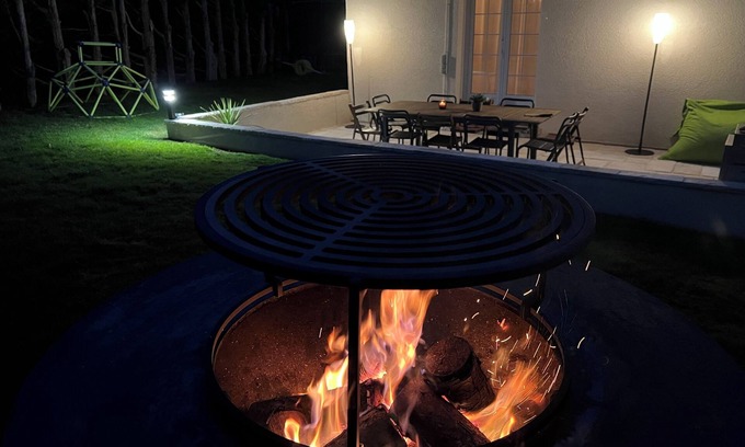 Montaure House | Country house with master suite and sauna/Brasero XXL/Forest access 🌳☀️