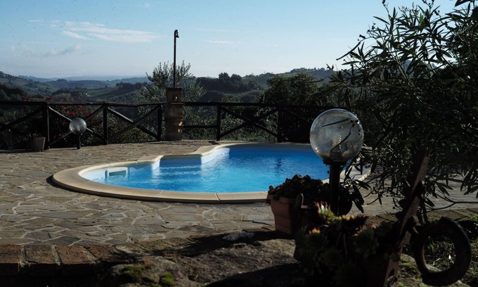 Montelparo House | Country Villa With Private Pool, Shaded Verandah And Elevated Panoramic Views