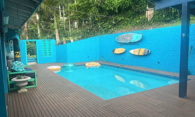 Estate Caret Bay House | Covert Lodge Northside Getaway with pool and view in Beautiful St. Thomas