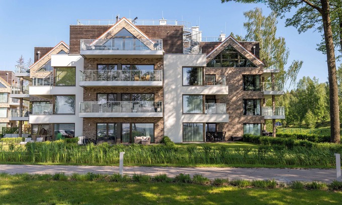 Wilkasy Apartment | Cozy 1-bedroom apartment A13 in charming Giżycko with AC, WiFi