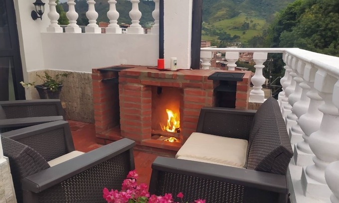 Medellin Apartment | Cozy 2-BR Apt with mountain view
