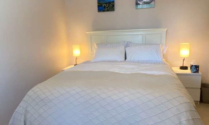 Auburn House | Cozy 2BR Auburn Suite: Comfort Meets Convenience!