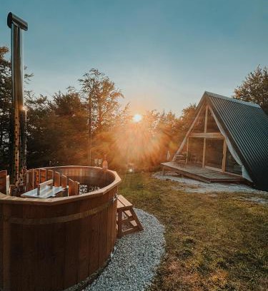 Senturska Gora Ski Chalet | Cozy A-Frame Retreat Near Ljubljana With Hot Tub