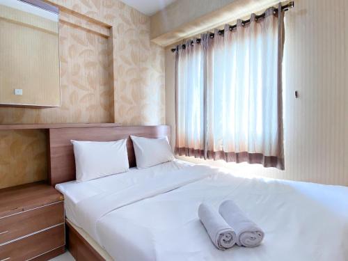 Pekayon Jaya Apartment | Cozy and Minimalist 2BR at Mutiara Bekasi Apartment By Travelio