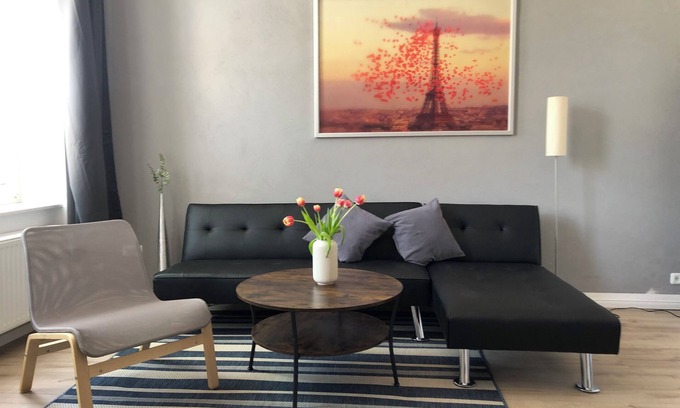 Halle Apartment | Cozy apartment "Gudrun" in Halle including parking space