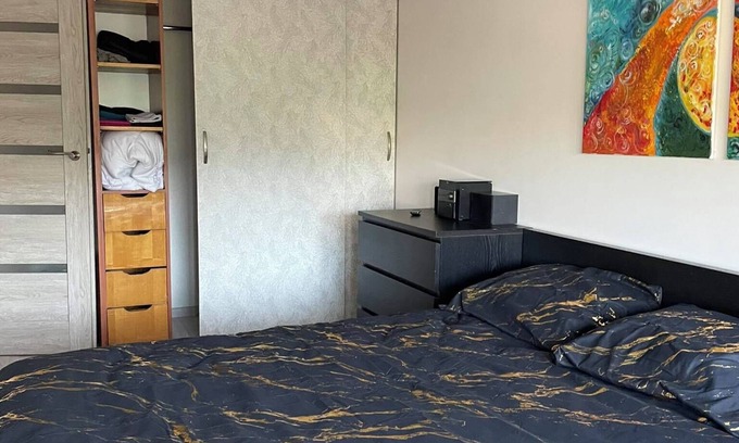 Liepaja Apartment | Cozy apartment with 1 bedroom and AC, fitness room in fabulous Liepāja