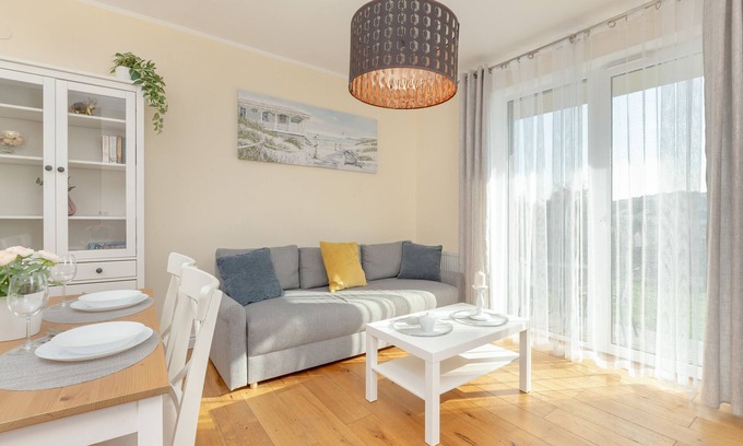 Gdansk Apartment | Cozy, bright Apartment with garden | Ideal for families and group of friends