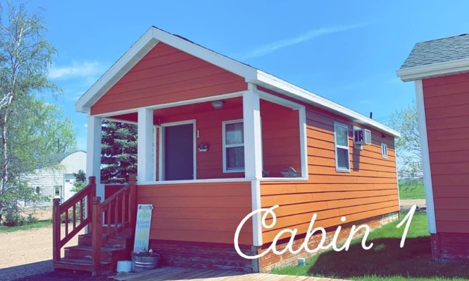 Napoleon Cabin | Cozy cabin. Sleeps 5-7. Includes a kitchenette, Wi-Fi and an outdoor area!