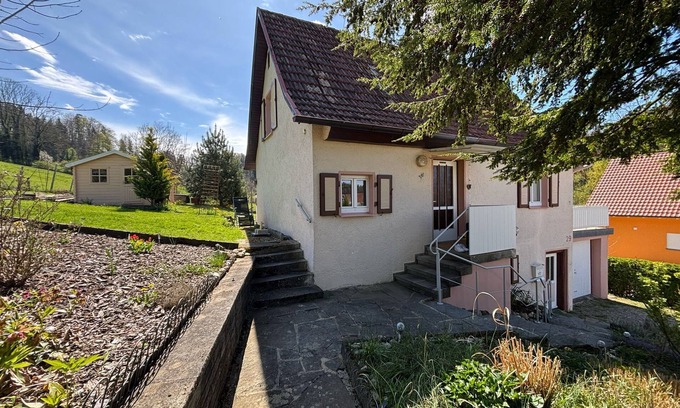 Bergatreute House | Cozy, detached vacation home with sun terrace and sunbathing lawn