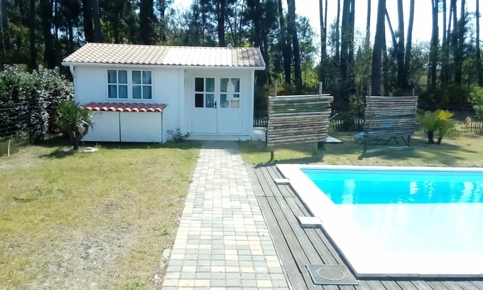 Audenge Ski Chalet | Cozy independent accommodation in the heart of the Arcachon basin