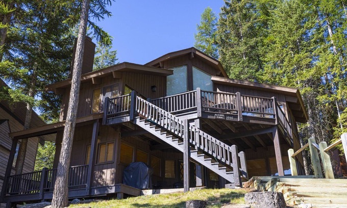 Whitefish Apartment | Cozy Mountainside Duplex