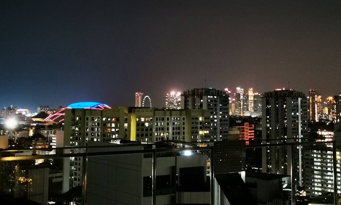 Geylang Condo | Cozy Private Room with Balcony and Panoramic View