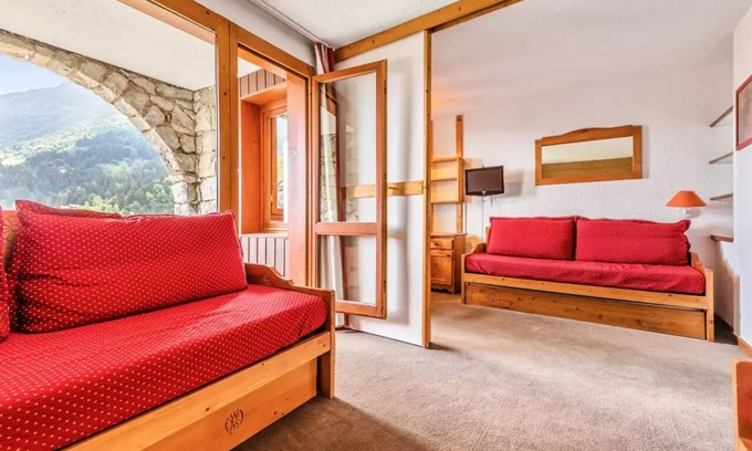 Les Avanchers-Valmorel Apartment | Crève Cœur district - maeva Home - Studio 4 people Selection