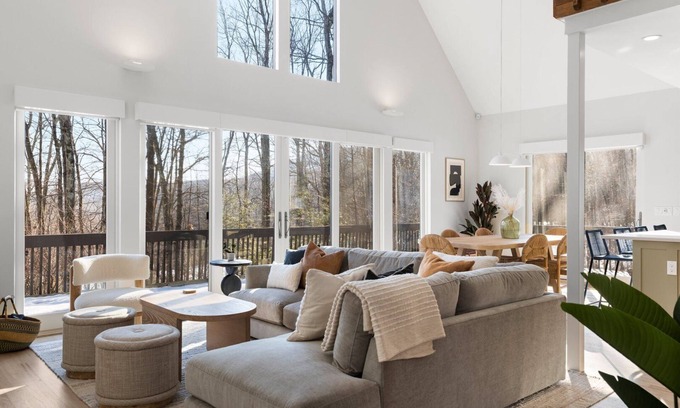 Salisbury House | Curated Contemporary for lakes, forest & ski hills