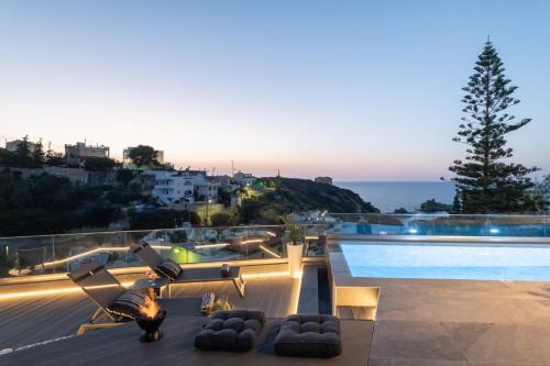 Agia Pelagia Villa | D&A View Luxury Villa 60meters from the Sea
