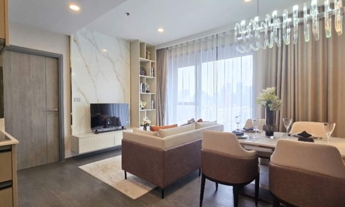 Khlong Toei Condo | Delightful 2-bedroom condo with WiFi in Krung Thep Maha Nakhon