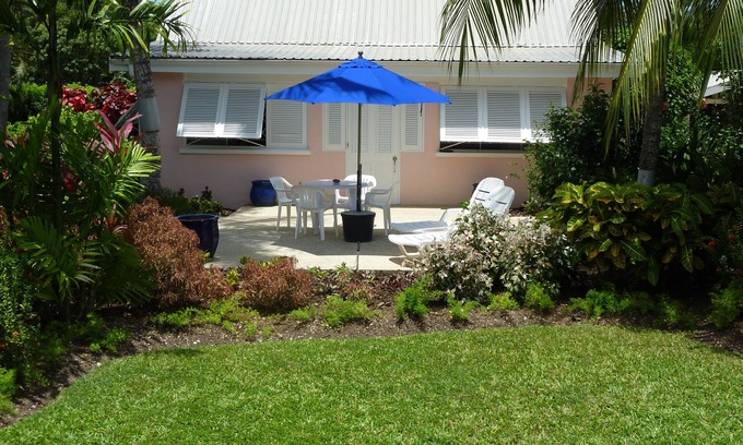 Gibbs Bay Cottage | Delightful garden cottage, realistically priced, near to Gibbs/Mullins beaches