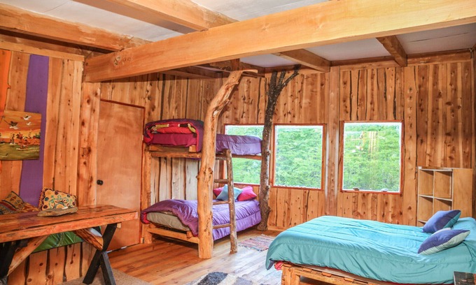 Los Ladrillos Apartment | Departamento de montaña en el río puelo Chile