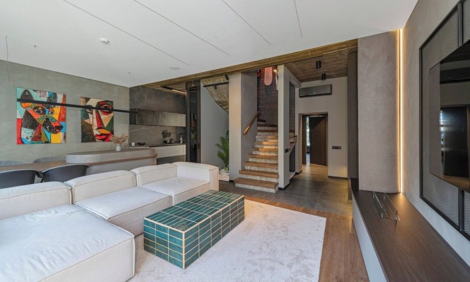 Kaunas Apartment | Design 2 BD Apartment with Hot Tube by Domvia