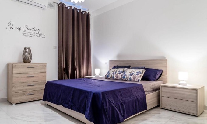 Swieqi Apartment | DESIGNER Swieqi Apartment. 5 Mins from St. George's Bay