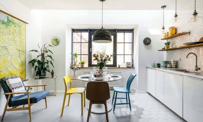 Kazimierz Apartment | Designer two-level loft in Kazimierz district