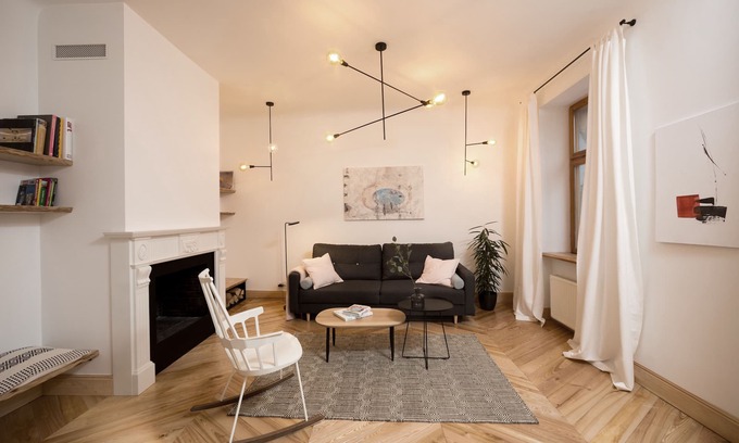 Andrejsala Apartment | Designers Residence by the Park ⦿ Art Nouveau area