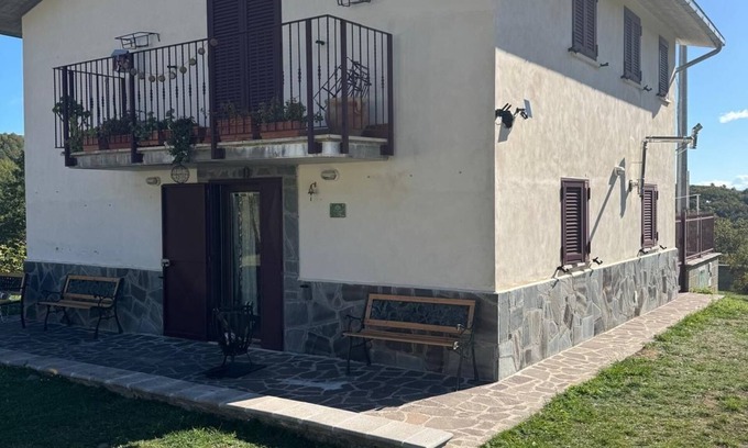 Crognaleto Villa | Discover the relaxation of the mountains in this detached villa surrounded by greenery.