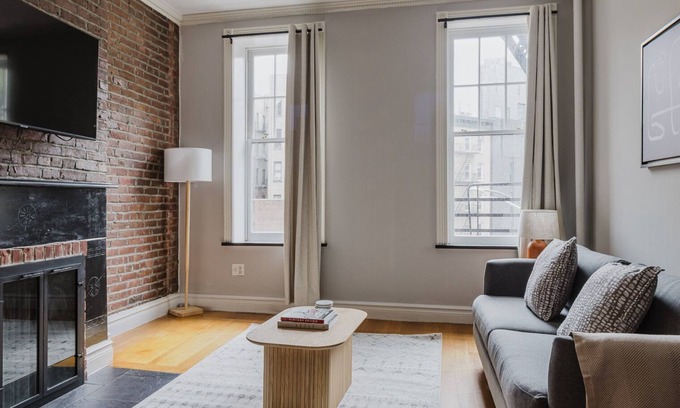 Greenwich Village Apartment | Divine West Village 1BR, Furnished w/Kitchen, W/D, A/C, by Blueground