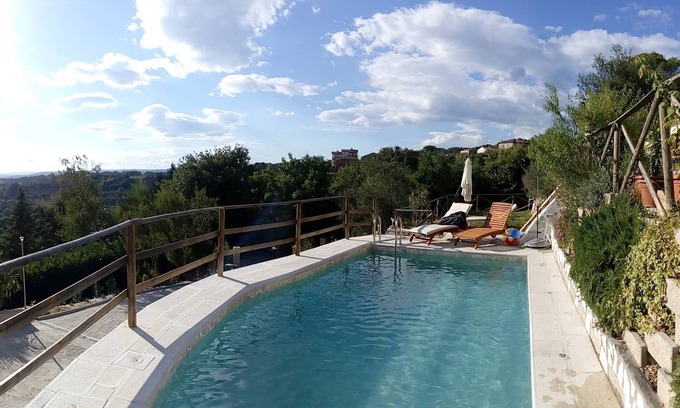 Schifanoia Villa | DOLCI COLLINE- Beautiful Villa over the Hills Umbria - 50min from Rome