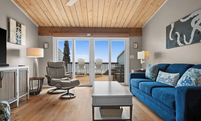 Pine Knoll Shores Condo | Dolphin View-Ocean Front, Multiple pools, Decks overlooking the ocean!