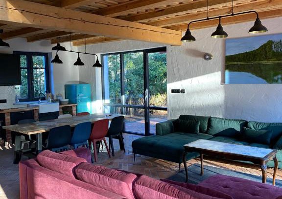 Plociczno-Tartak Villa | Dom Biały, willa nad jeziorem