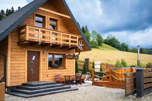 Solina House | Domek całoroczny z widokiem na jezioro Solińskie Zawóz