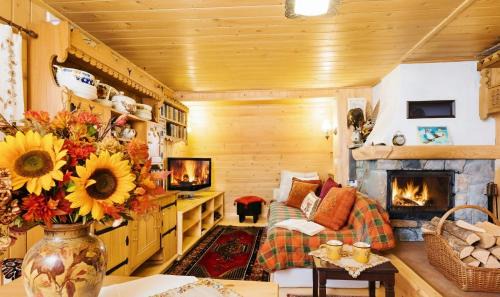 Łopuszna Ski Chalet | Domek z duszą i kominkiem w sercu Gorców w Łopusznej , przyjmujemy psy bezpłatnie,duży ogrodzony ogród