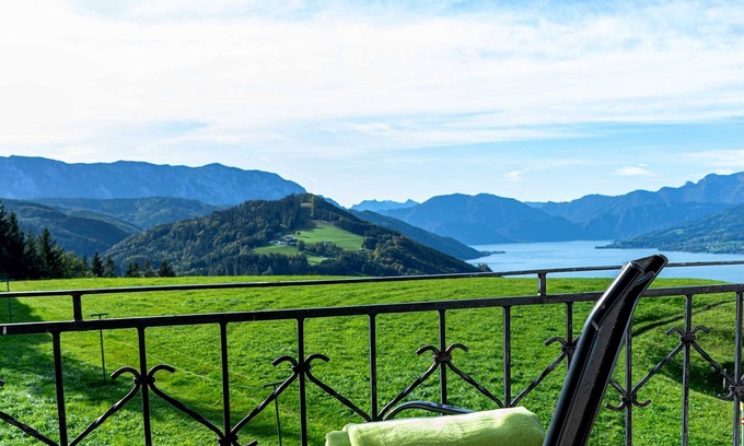 Weyregg am Attersee Apartment | Doppelzimmer mit Balkon 11 - Brandnerhof