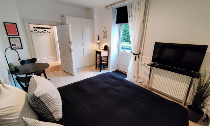 Hovedgard Bed & Breakfast | Double Room with Terrace - Provstegården Bed & Breakfast