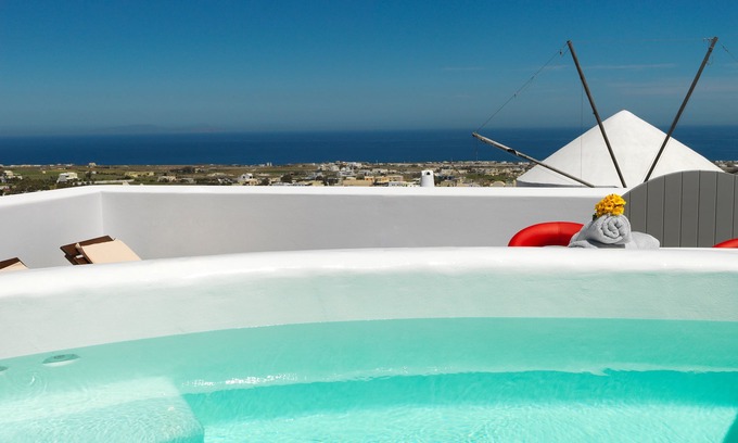Vothon Villa | "Drops" Entire Private Villa Accommodates 15 ! #authenticsantorini