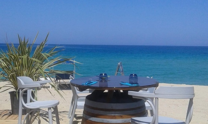 Algajola Apartment | Ds new residence, studio air conditioning, sea view terrace.