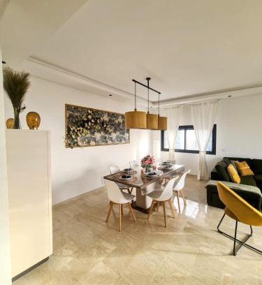 Ain Harrouda Apartment | Duplex de Luxe avec Vue Mer a Zenata City-Eco