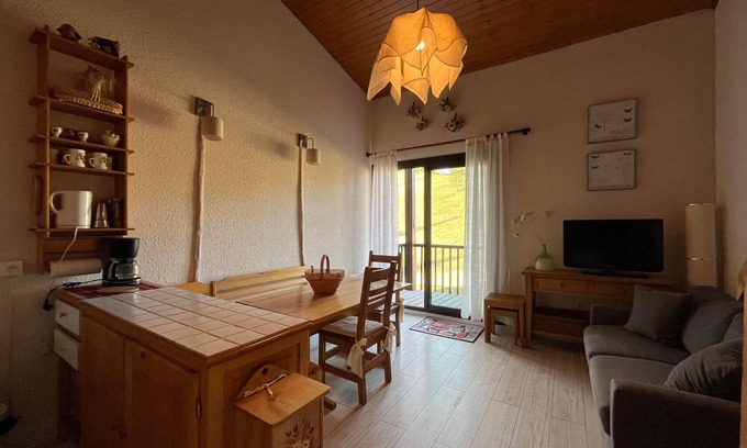 Le Super-Sauze Apartment | Duplex T2, Ski-in/Ski-out, 6 Pers, Balcon - Super-Sauze