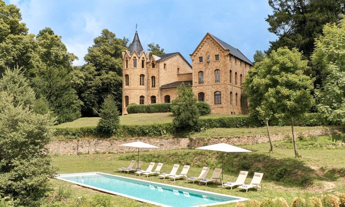 Sant Hilari Sacalm Villa | Elegant Castle villa with Pool in Catalonia, Spain