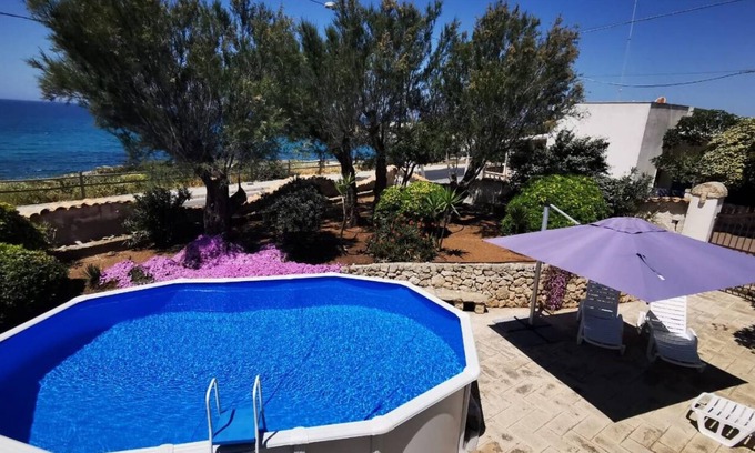 Torre Suda Villa | Emma's Beachfront Villa with pool, by Apulia home