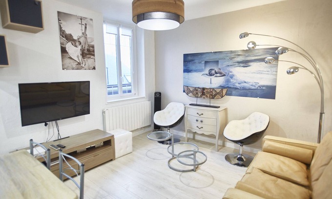 Etretat Apartment | ETRETAT - few meters from sea side - Charming flat "Waves of Atlantis"