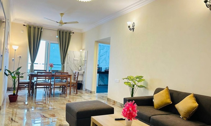 Serilingampally Apartment | Evara Hitec Grandeur: Luxury 3BHK Apt near Hi-Tech City