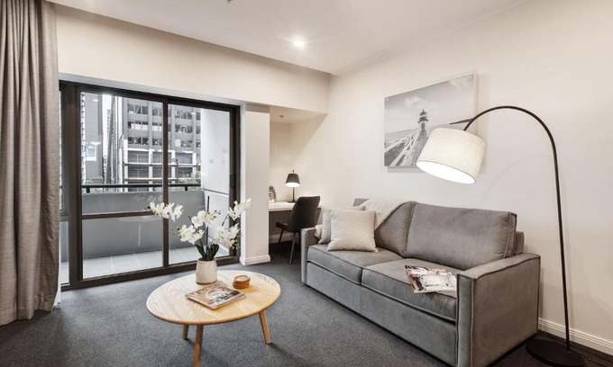 Chinatown Apartment | Executive Urban Living with Balcony & Heated Pool