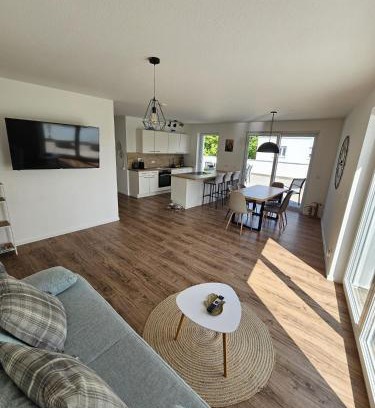 Mietersheim Apartment | Exklusive COZY 3-Zi-Penthouse mit großer Dachterrasse Nähe Europa Park und Rulantica