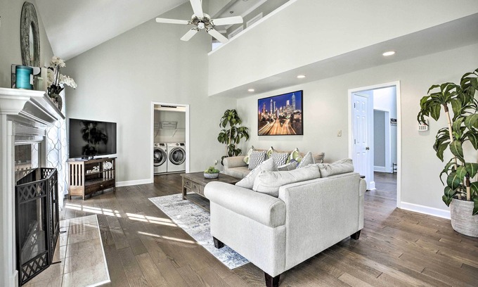 Lawrenceville Cottage | Expansive Lawrenceville Home w/Private Backyard!