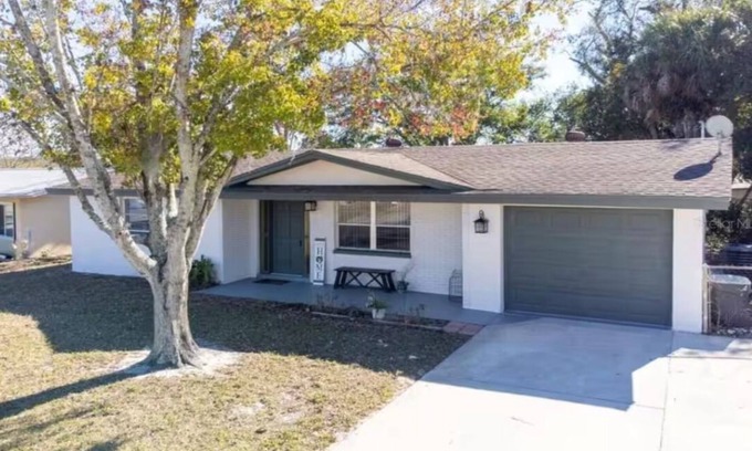 Bayonet Point House | Explore beaches & springs from this comfy 2BR—WiFi, patio, great location.