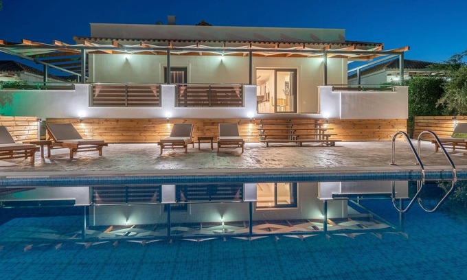 Fiolitis Villa | Exquisite Zante Villa | Villa Chloe | 4 Bedroom | Private Pool | Short Drive To The Beach | Galaro