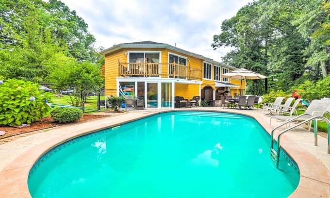 Randolph House | Extravagant Randolph Retreat with Private Pool!