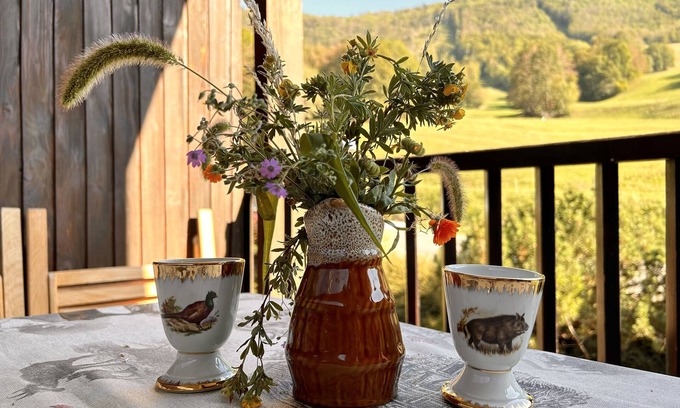 Aillon-le-Jerune Apartment | F2 32m Superbe Vue, Coin Nuit, Balcon, Très Lumineux